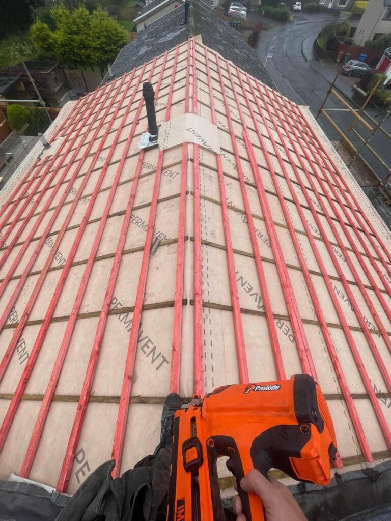 Roof before Especially Roofing work